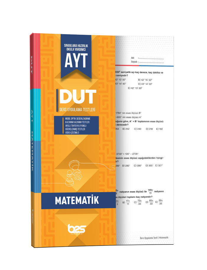 BES DUT YKS AYT UYGULAMA TESTİ MATEMATİK - 2026-27